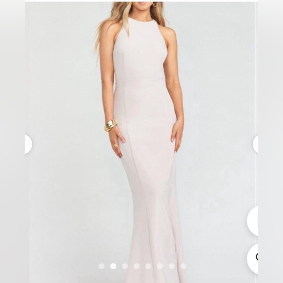 Show Me Your MuMu Wedding Chicago High Neck Gown Size S - Picture 10 of 10